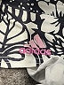 Adidas 100% Polyester Print Ivory Board Shorts Size 9 - photo 3