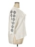 Extra Touch 100% Cotton Ivory 3/4 Sleeve Blouse Size 2X - photo 4