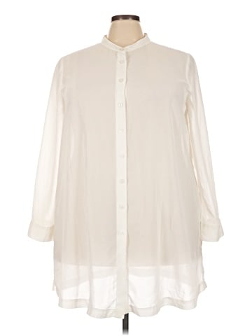 Jessica London 3/4 Sleeve Blouse (view 1)
