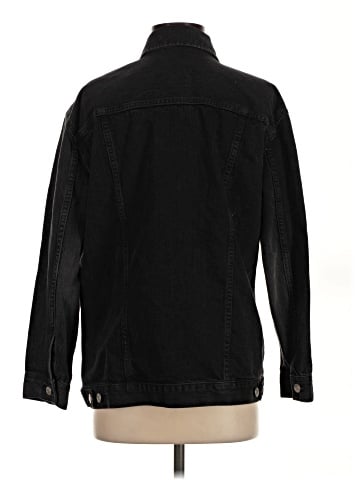 Madewell The Oversized Jean Jacket in Lunar Wash (view 2)