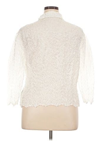Sioni 3/4 Sleeve Button-Down Shirt (view 2)