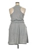 Torrid Solid Gray Casual Dress Size 2X Plus (2) - photo 2