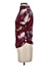 DKNY Burgundy Sleeveless Blouse Size S - photo 5