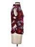 DKNY Burgundy Sleeveless Blouse Size S - photo 4