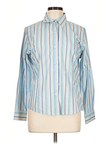 Petite Sophisticate Long Sleeve Button-Down Shirt (view 1)