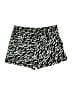 Nine West Animal Print Black Shorts Size L - photo 2