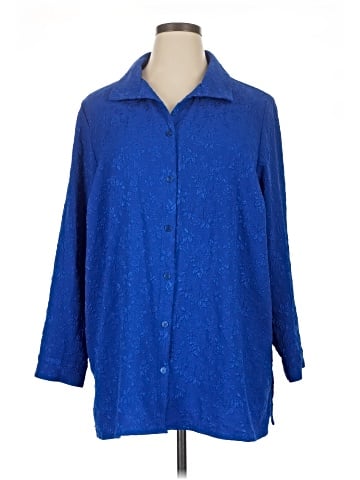 Catherines 3/4 Sleeve Blouse (view 1)
