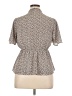 Monteau Ivory Short Sleeve Blouse Size XL - photo 2