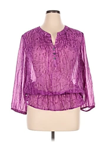 Jones New York Sport 3/4 Sleeve Blouse (view 1)