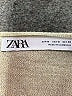 Zara Metallic Tan Pullover Sweater Size M - photo 7