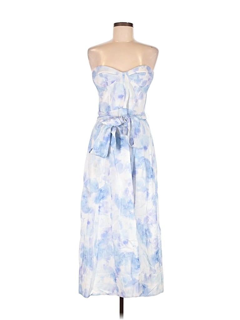 Pre-owned Bardot Cocktail Dress In Blue