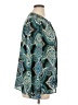 Worthington 100% Polyester Paisley Teal Long Sleeve Blouse Size 1X - photo 4