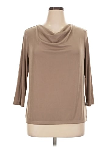 Coldwater Creek 3/4 Sleeve Top (view 1)