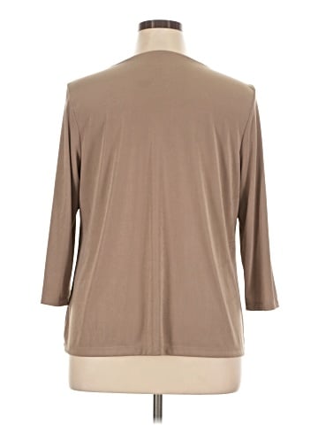 Coldwater Creek 3/4 Sleeve Top (view 2)