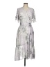 Unbranded 100% Polyester Gray Cocktail Dress Size 6 - photo 1