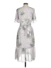 Unbranded 100% Polyester Gray Cocktail Dress Size 6 - photo 2