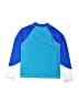 L.L.Bean Color Block Blue Rash Guard Size 5 - 6 - photo 2