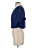 Zara Blue Short Sleeve Blouse Size S - photo 5