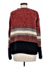 Pull&Bear Color Block Red Pullover Sweater Size M - photo 2