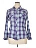 Ariat 100% Cotton Plaid Purple Long Sleeve Button-Down Shirt Size XL - photo 1
