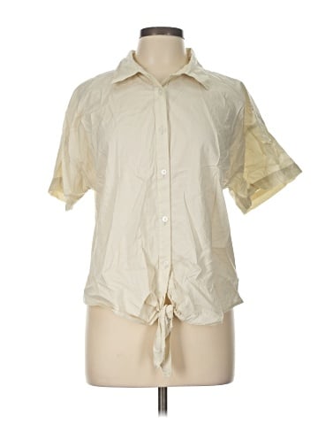 Ann Taylor LOFT Outlet Short Sleeve Blouse (view 1)