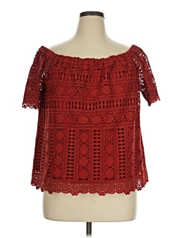 Sunday in Brooklyn Short Sleeve Blouse (view 1)