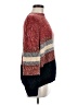 Pull&Bear Color Block Red Pullover Sweater Size M - photo 4