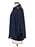 MICHAEL Michael Kors 100% Polyester Solid Blue 3/4 Sleeve Blouse Size L - photo 5