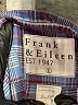 Frank & Eileen 100% Cotton Plaid Blue Long Sleeve Button-Down Shirt Size L - photo 7
