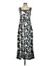 Max Studio Paisley Blue Casual Dress Size S (estimated) - photo 1