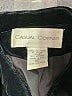 Casual Corner 100% Acetate Black Coat Size 12 - photo 6