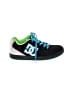 DC* 100% Leather Graphic Black Sneakers Size 6 - photo 1