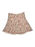 H&M 100% Polyester Floral Ivory Skort Size 0 - photo 1