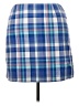 L.L.Bean Plaid Blue Casual Skirt Size 18 (petite) - photo 2
