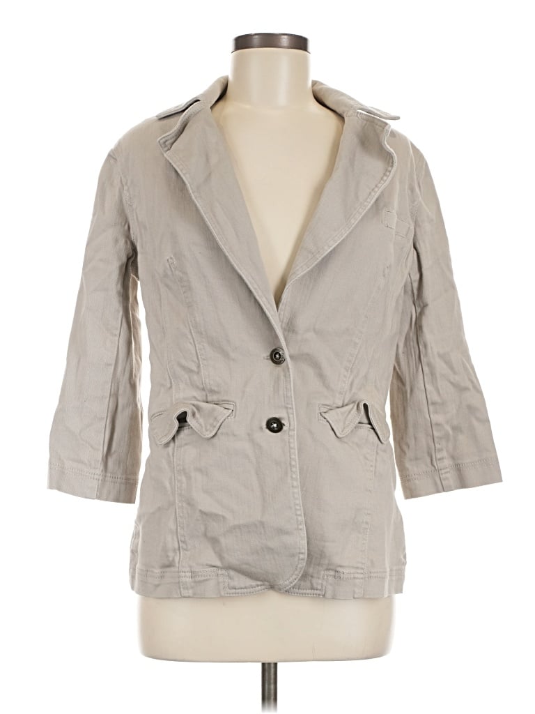 Pre-owned Dg^2 By Diane Gilman Trenchcoat In Gray