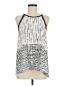 Le Lis Silver Sleeveless Blouse Size M - photo 1
