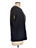 Green Envelope Solid Black Short Sleeve T-Shirt Size L - photo 4