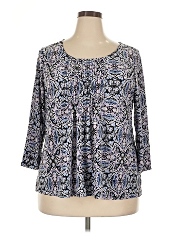 Croft & Barrow 3/4 Sleeve Blouse (view 1)