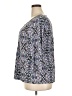 Croft & Barrow Gray 3/4 Sleeve Blouse Size XXL - photo 5