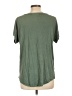 Max Studio Green Short Sleeve T-Shirt Size L - photo 2