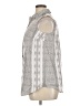 Roaman's Tweed Silver Sleeveless Button-Down Shirt Size 14W - photo 5