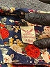 Faded Glory 100% Rayon Floral Blue 3/4 Sleeve Button-Down Shirt Size S - photo 7