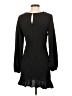 She + Sky 100% Polyester Black Casual Dress Size S - photo 2