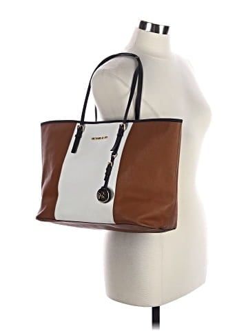MICHAEL Michael Kors Leather Tote (view 2)