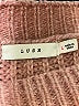 Lush 100% Polyester Pink Pullover Sweater Size L - photo 7