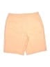 Lands' End Solid Orange Athletic Shorts Size 14 - photo 2