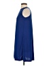 Nik and Nash Solid Blue Casual Dress Size S - photo 5