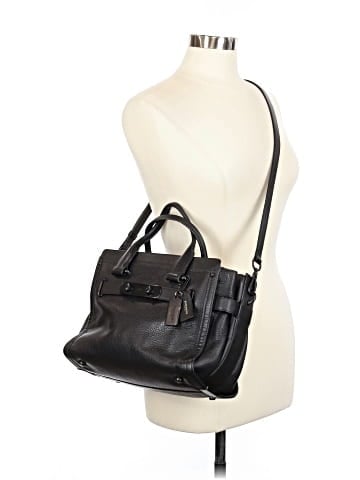 Coach Leather Satchel (view 2)