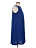 Nik and Nash Solid Blue Casual Dress Size S - photo 4