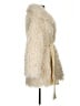 STAUD Ivory Faux Fur Jacket Size S - photo 4